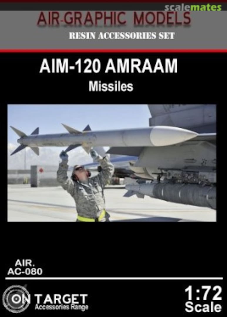 Boxart AIM-120 AMRAAM Missiles AIR.AC-080 Air-Graphics Models