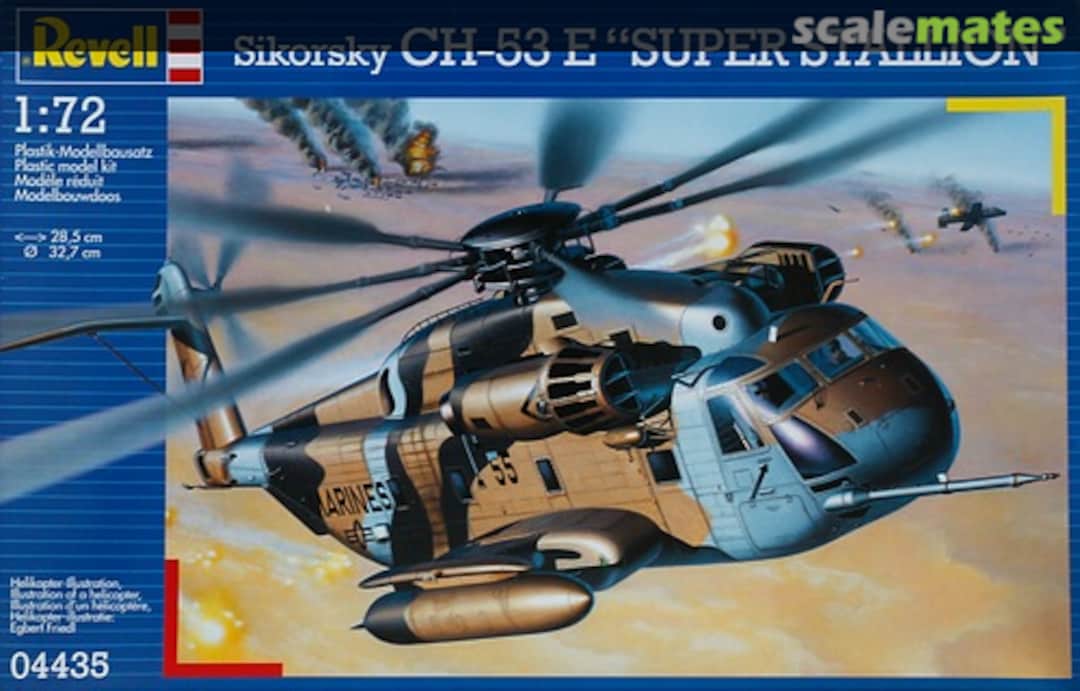 Boxart Sikorsky CH-53 E "Super Stallion" 04435 Revell Boxart Sikorsky CH-53 E "Super Stallion" 04435 Revell