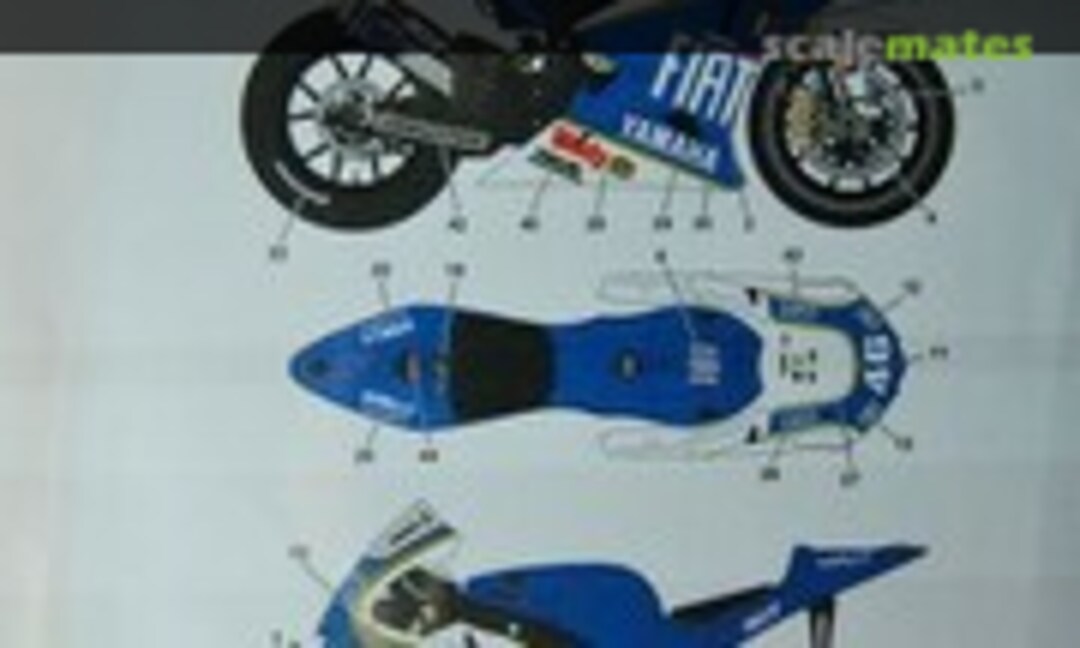 1:12 Yamaha YZR-M1 (Studio27 ST27-LIMITED-003) ST27-LIMITED-003