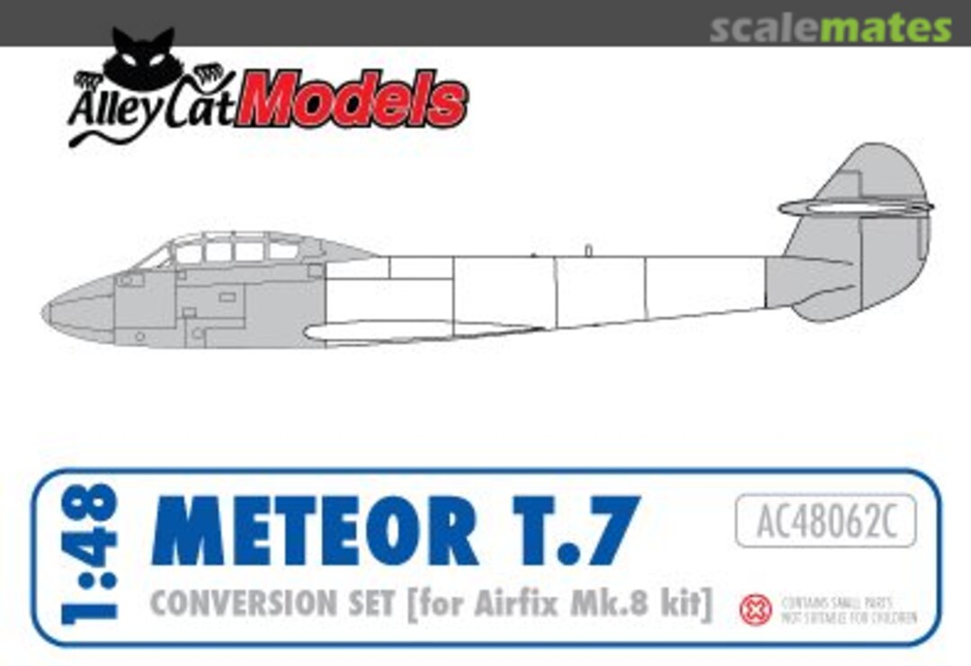 Boxart Gloster Meteor T.7 conversion (for Airfix F.8 kit) AC48062C Alley Cat Boxart Gloster Meteor T.7 conversion (for Airfix F.8 kit) AC48062C Alley Cat