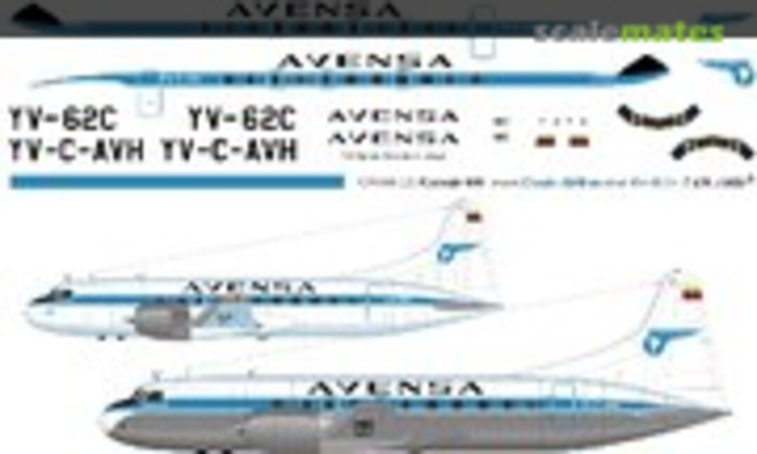 1:144 Avensa (2nd) CV440 (Classic Airlines CA144-525) CA144-525