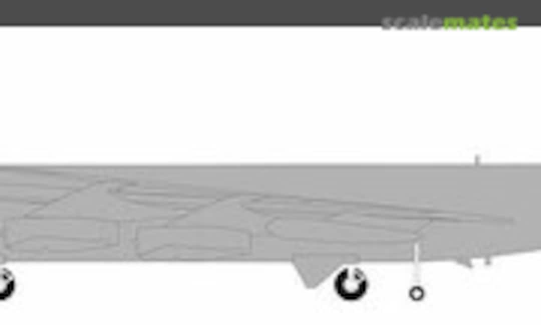 U.S. Air Force Boeing B-52G Stratofortress (Herpa 572002)
