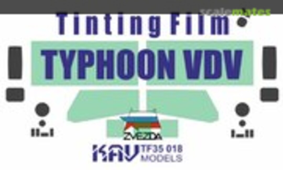 1:35 Typhoon VDV tinting film (KAV models KAV TF35 018) KAV TF35 018