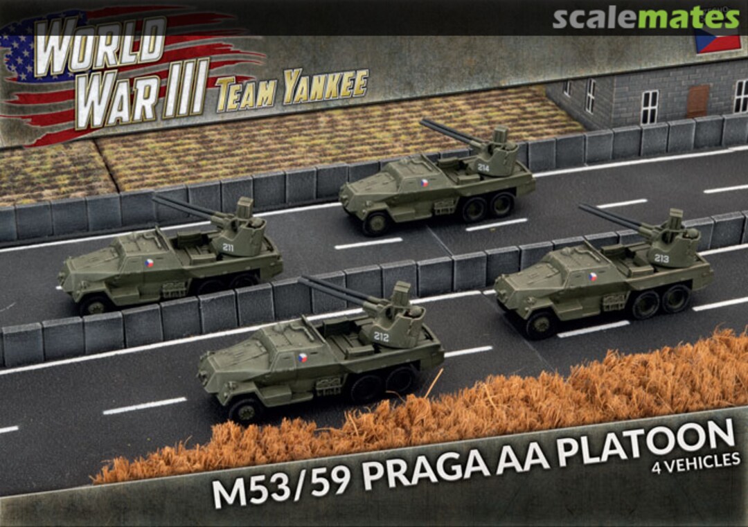 Boxart M53/59 Praga AA Platoon TWBX04 World War III: Team Yankee Boxart M53/59 Praga AA Platoon TWBX04 World War III: Team Yankee