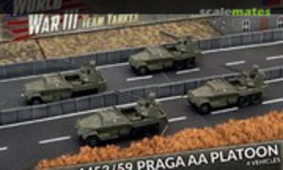 1:100 M53/59 Praga AA Platoon (World War III: Team Yankee TWBX04) TWBX04