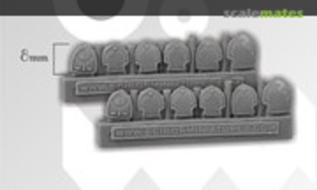 No Small Decorated Shields (12 pcs) (Scibor Monsterous Miniatures CPSH0019) CPSH0019