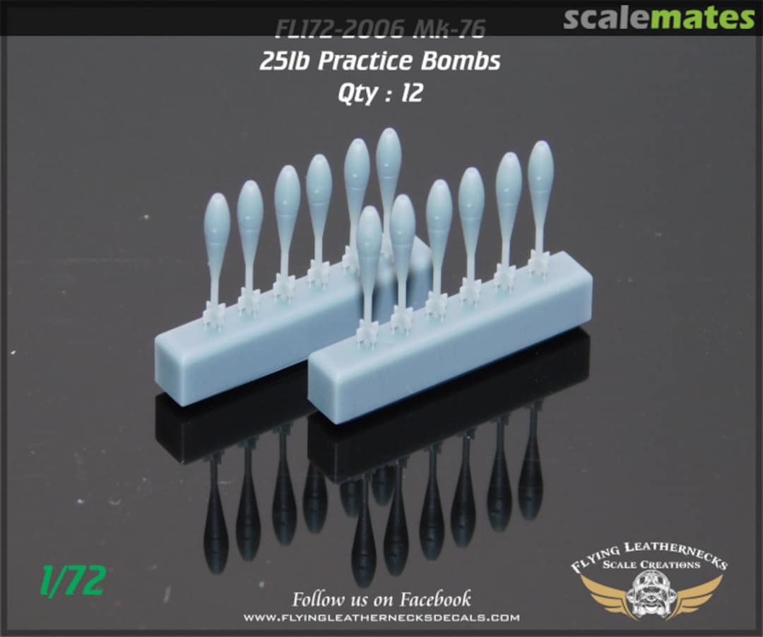 Boxart Mk-76 25lb practise bombs FL172-2006 Flying Leathernecks Boxart Mk-76 25lb practise bombs FL172-2006 Flying Leathernecks