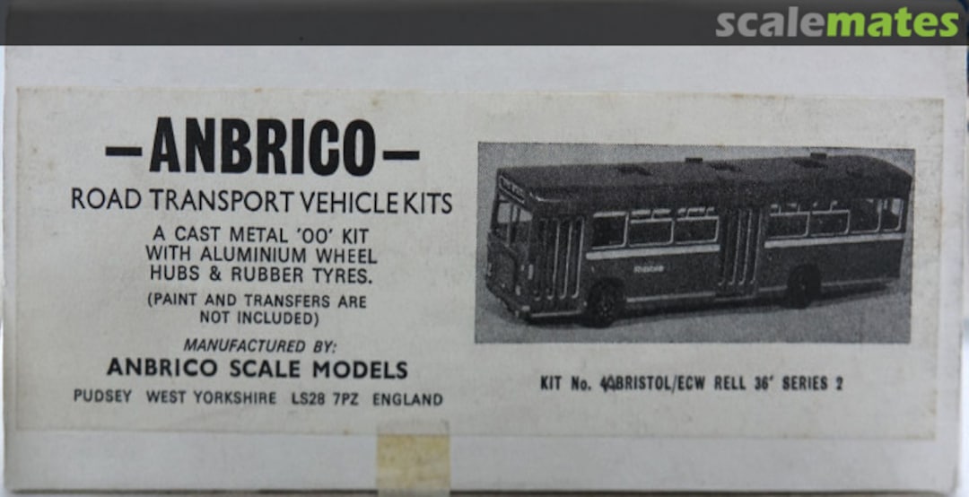Boxart Bristol/ECW Rell 36' Series 2 4A Anbrico Boxart Bristol/ECW Rell 36' Series 2 4A Anbrico