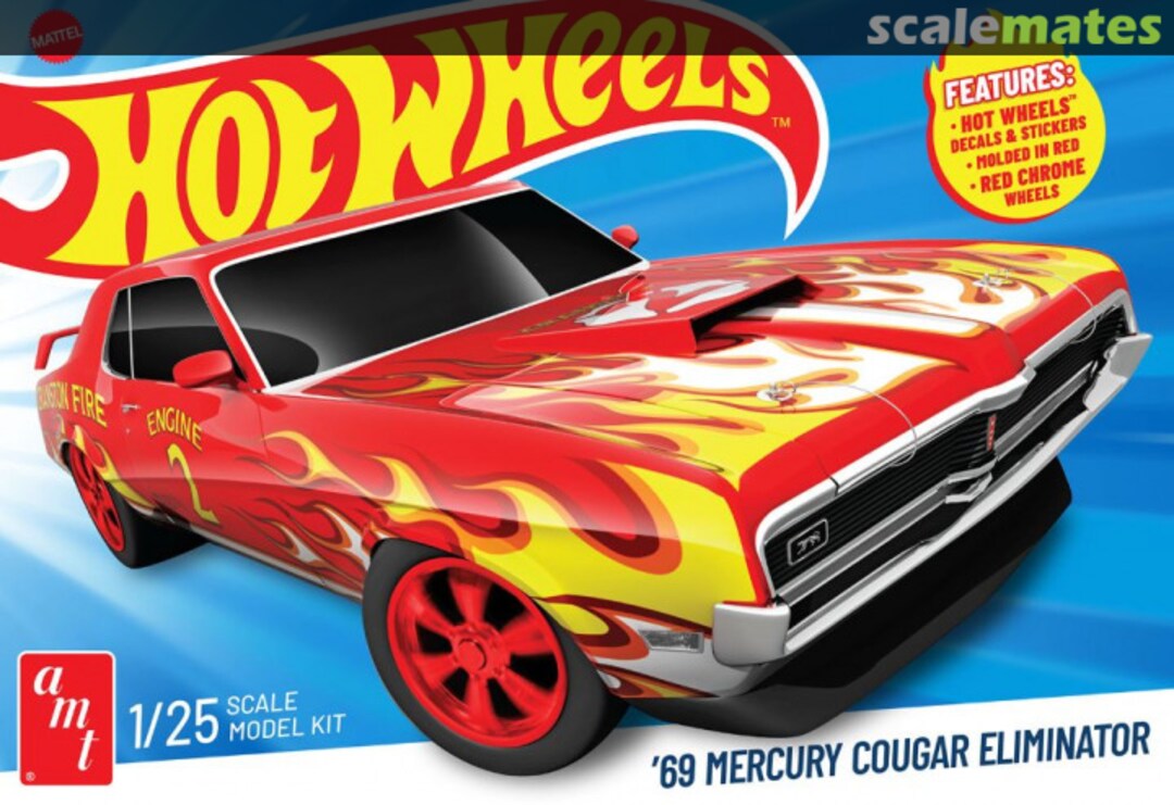 Boxart '69 Mercury Cougar Eliminator 1527 AMT