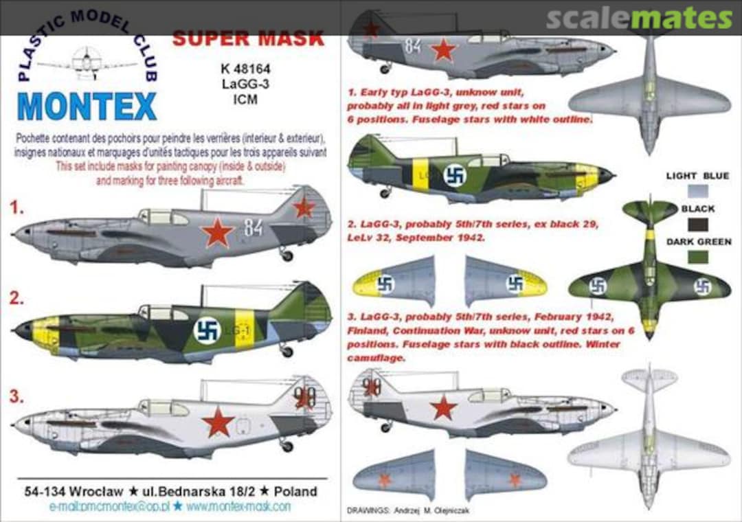 Boxart LaGG-3 K48164 Montex Boxart LaGG-3 K48164 Montex