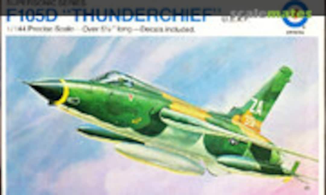 1:144 F-105D &quot;Thunderchief&quot; (Entex Industries 9010B)
