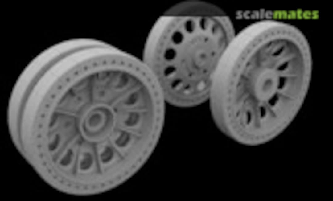 1:16 T-34/76 & T-34/85 Half Spider late Wheels (Hussar Productions 16007) 16007