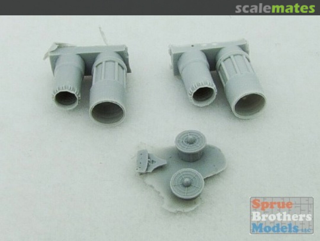 Boxart F-5E Tiger II Exhaust 48029 AMS Resin Boxart F-5E Tiger II Exhaust 48029 AMS Resin