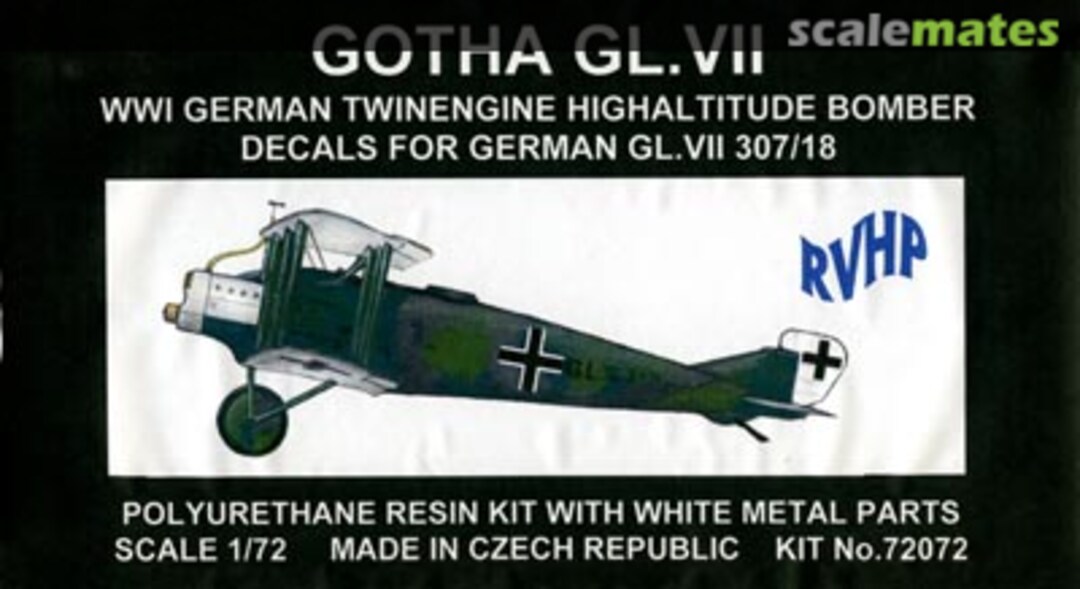 Boxart Gotha GL.VII 72072 RVHP Boxart Gotha GL.VII 72072 RVHP