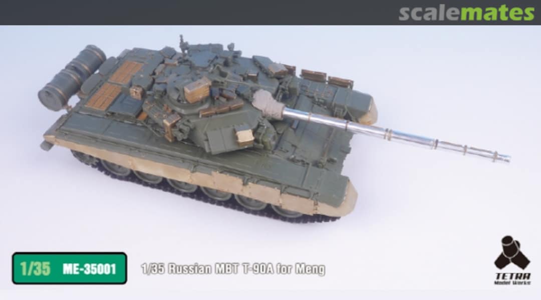 Boxart T-90A for MENG ME-35001 Tetra Model Works Boxart T-90A for MENG ME-35001 Tetra Model Works