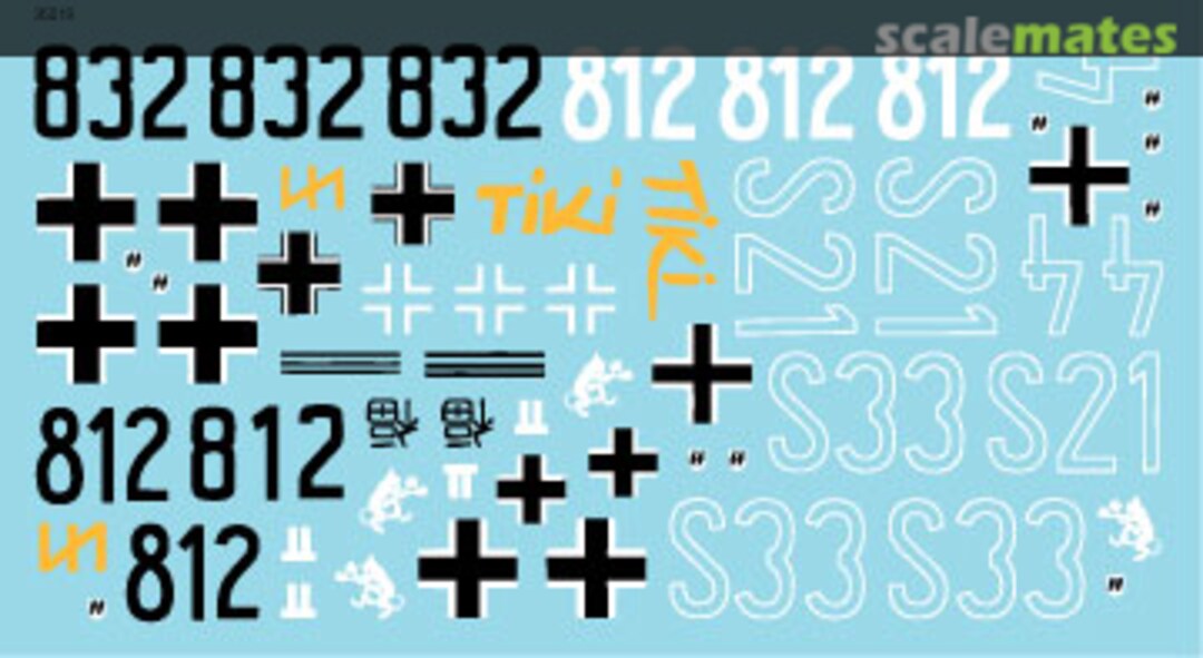 Boxart Tiki and other Tigers of the 2. SS-Pz.Div. "Das Reich" 35019 Bison Decals