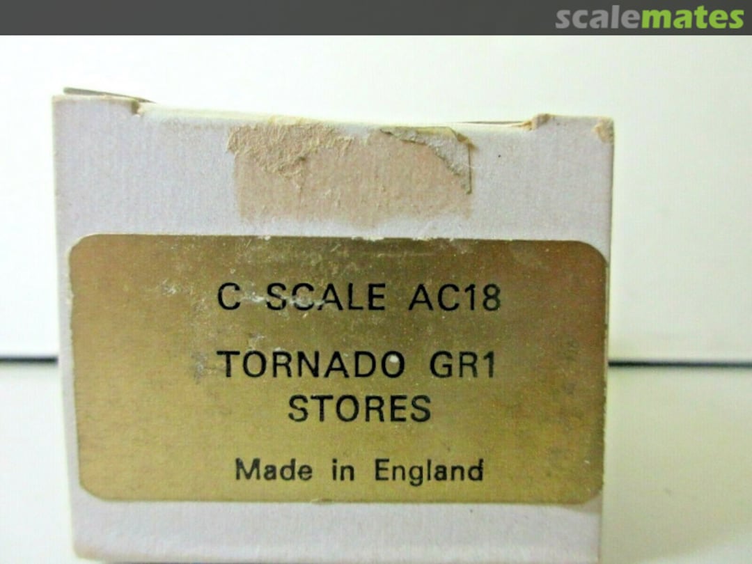 Boxart Tornado GR.1 Stores AC18 C Scale Boxart Tornado GR.1 Stores AC18 C Scale