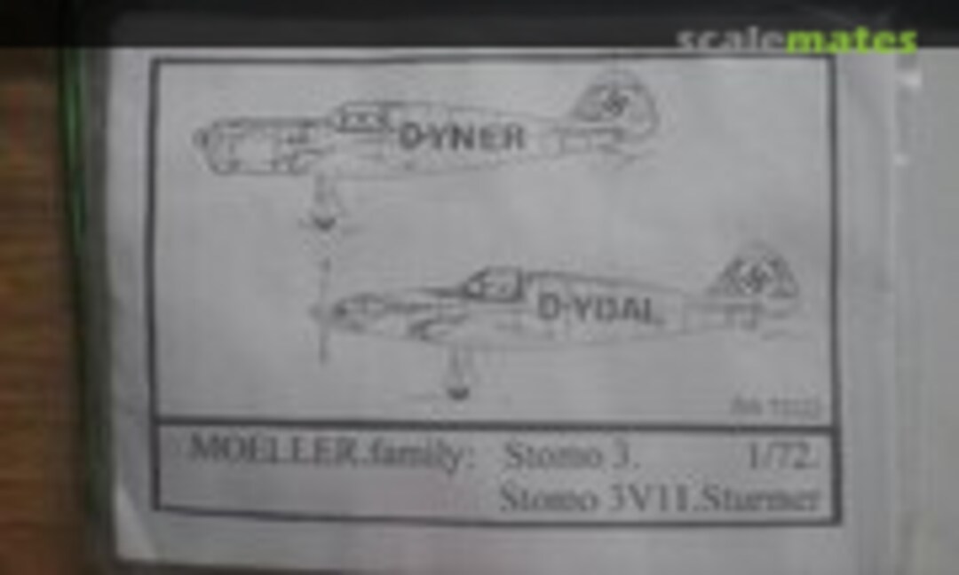 1:72 Moeller Stomo 3 Stomo 3 V11 (Dujin DA.72122) DA.72122