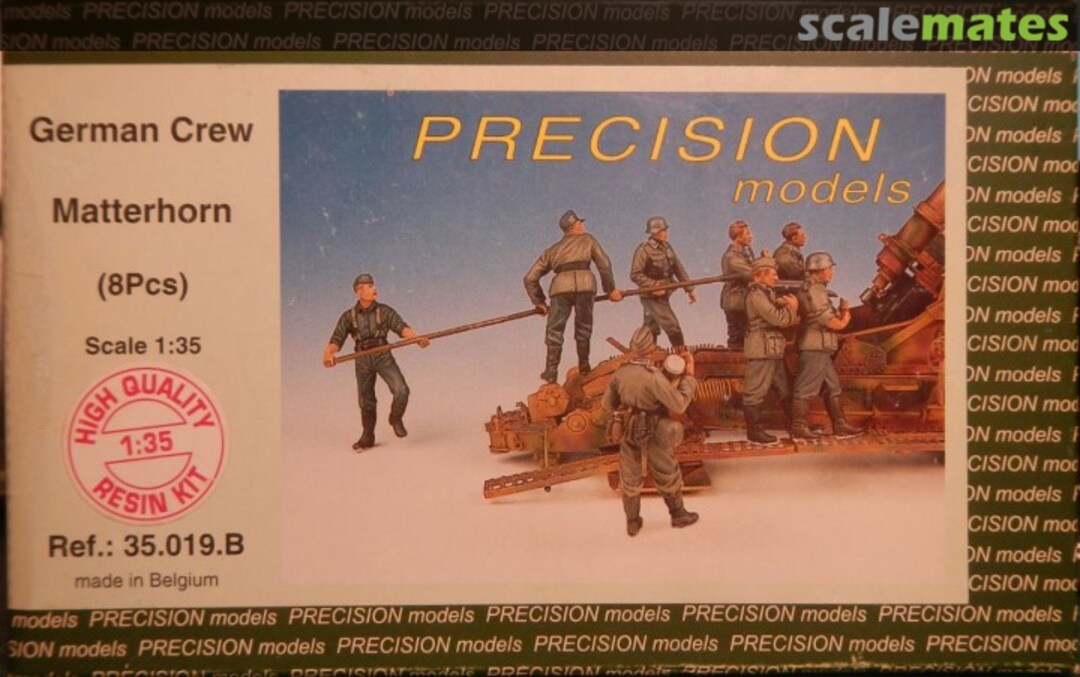Boxart German Crew Matterhorn 35.019.B Precision Models Boxart German Crew Matterhorn 35.019.B Precision Models