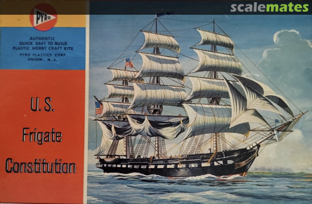 Boxart U.S Frigate Constitution B313-60 Pyro Boxart U.S Frigate Constitution B313-60 Pyro
