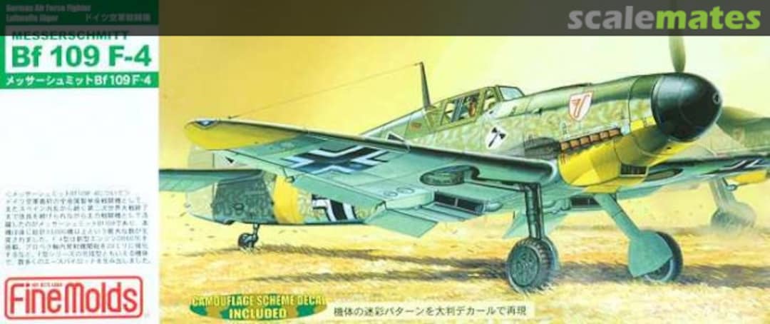 Boxart Messerschmitt Bf 109 F-4 FL2 Fine Molds Boxart Messerschmitt Bf 109 F-4 FL2 Fine Molds