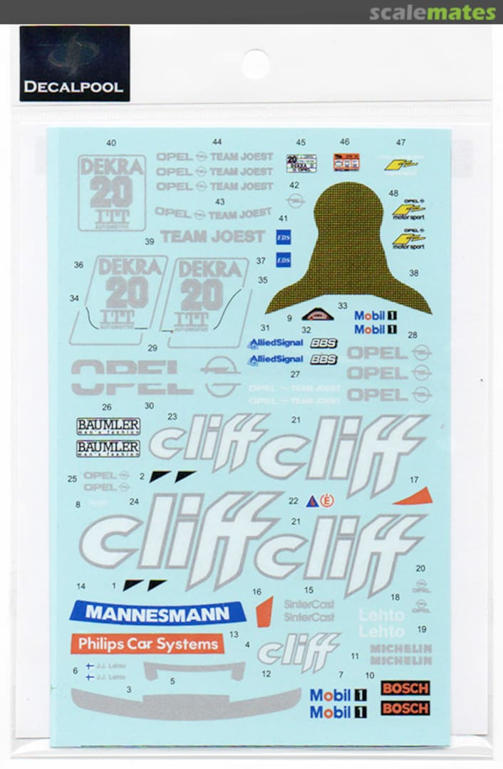 Boxart Opel Calibra V6 Cliff DTM 1995 for T DP259 Decalpool Boxart Opel Calibra V6 Cliff DTM 1995 for T DP259 Decalpool