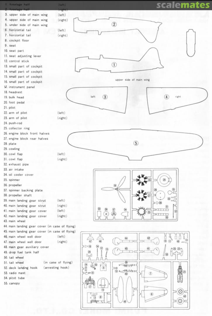 Contents Mitsubishi A6M2 Zero Type 21 30002 Fujimi Contents Mitsubishi A6M2 Zero Type 21 30002 Fujimi