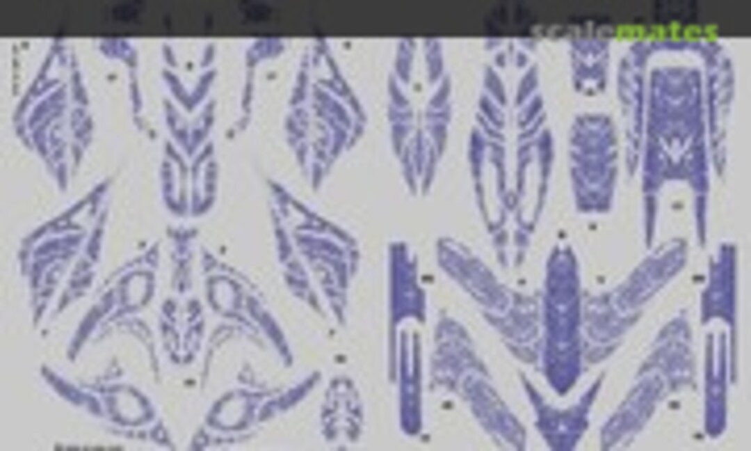 350mm Shadow killer decals (Gizmotron GMT-D06)