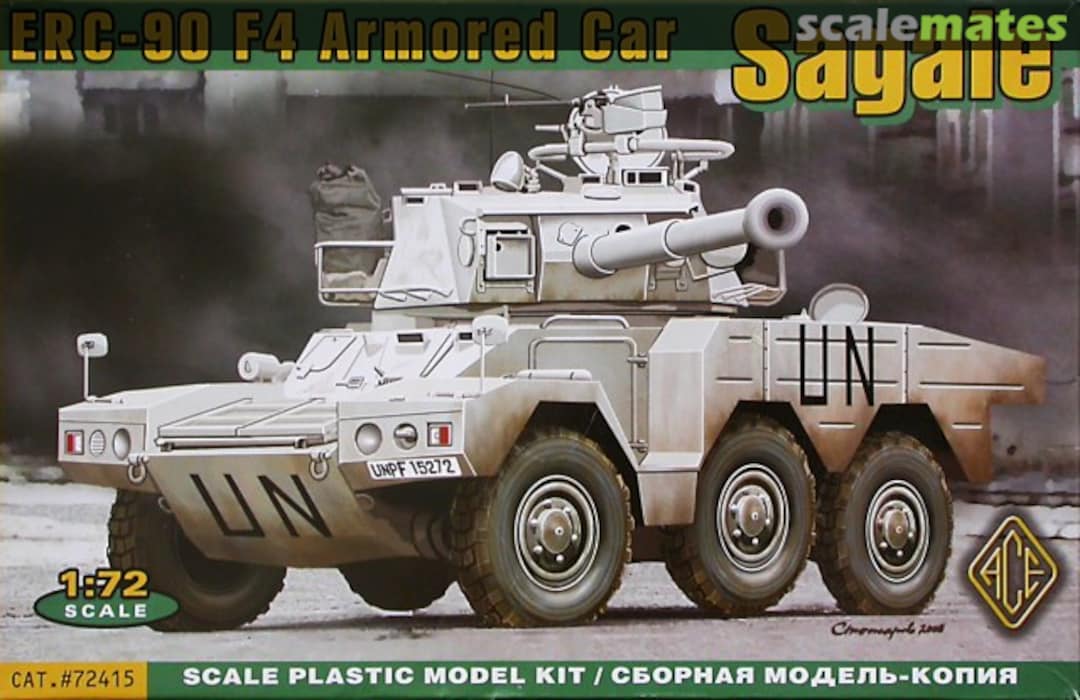 Boxart ERC-90 F4 Armored Car Sagaie 72415 ACE Boxart ERC-90 F4 Armored Car Sagaie 72415 ACE