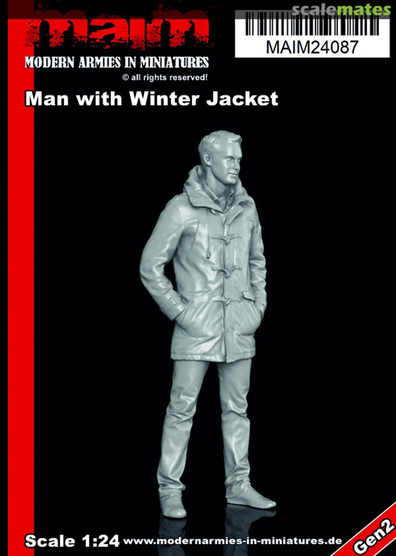 Boxart Civilian man with Winter Jacket MAIM24087 MAiM