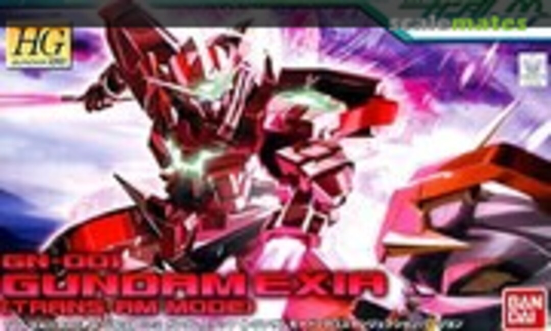 1:144 GN-001 Gundam Exia (Trans-Am Mode) (Bandai 0157718)