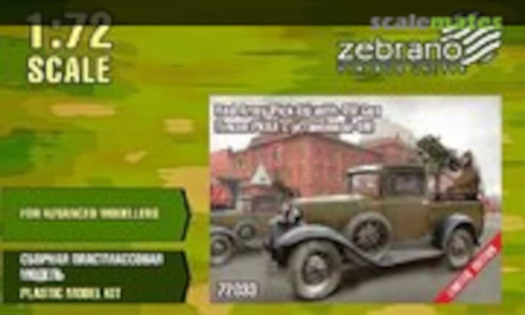 1:72 Red Army Pick-Up with 4M Gun (Zebrano 72033) 72033