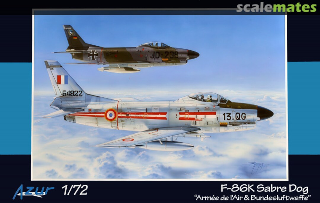 Boxart F-86K Sabre Dog A092 Azur Boxart F-86K Sabre Dog A092 Azur
