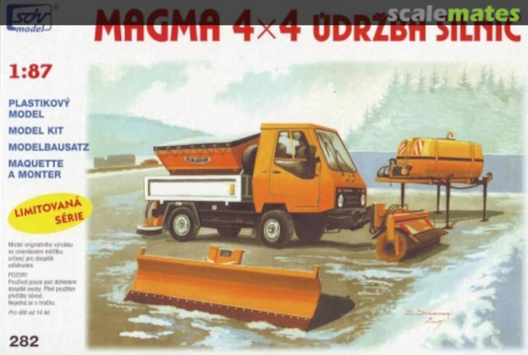 Boxart Magma 4x4 Údržba silnic 282 SDV Model Boxart Magma 4x4 Údržba silnic 282 SDV Model