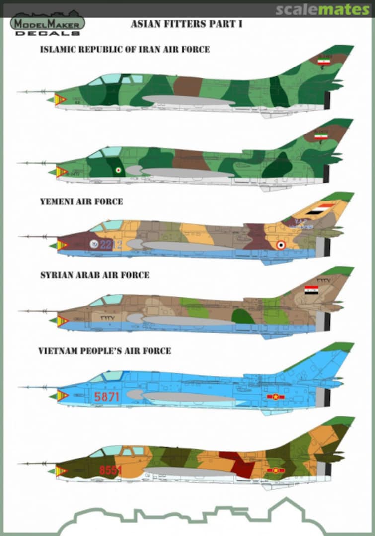 Boxart Asian Fitters Part I D72122 ModelMaker Boxart Asian Fitters Part I D72122 ModelMaker