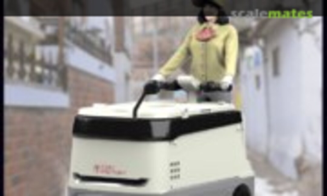 1:35 Beverage Cart w/Driver (Tori Factory MF-10)