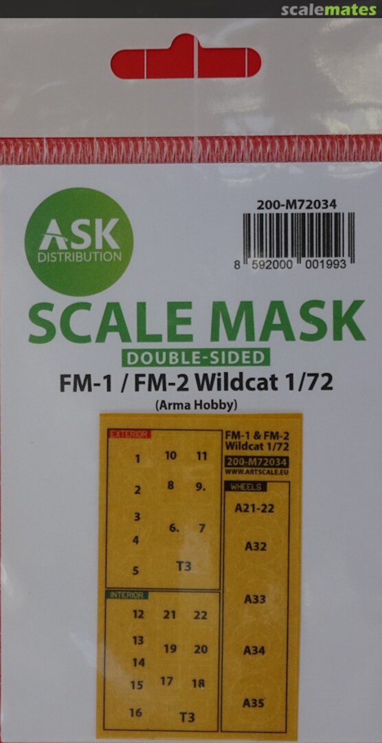 Boxart FM-1/FM-2 Wildcat 200-M72034 ASK Boxart FM-1/FM-2 Wildcat 200-M72034 ASK