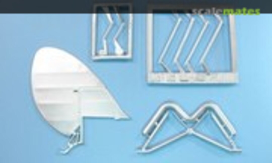 1:32 DH. 82A Tiger Moth Landing Gear &amp; Rudder (Scale Aircraft Conversions 32165)