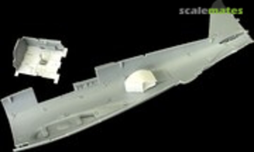 1:48 P-47D-25 Styrene Sheet Metal Floor and Ducts for the Miniart Thunderbolts (Hawaiian Air Depot HAD48021) HAD48021