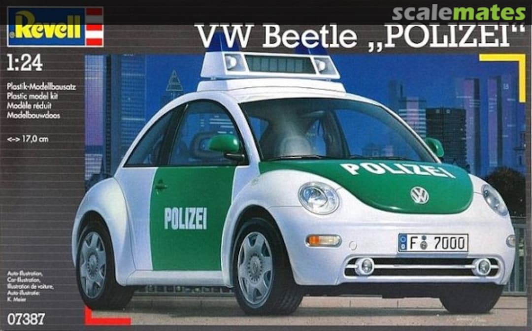 Boxart VW Beetle "Polizei" 07387 Revell Boxart VW Beetle "Polizei" 07387 Revell