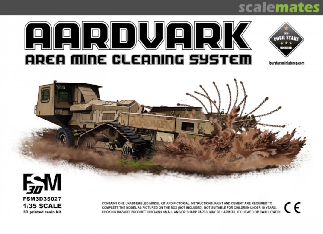 Boxart Aardvark FSM3D35027 Four Stars Miniatures Boxart Aardvark FSM3D35027 Four Stars Miniatures