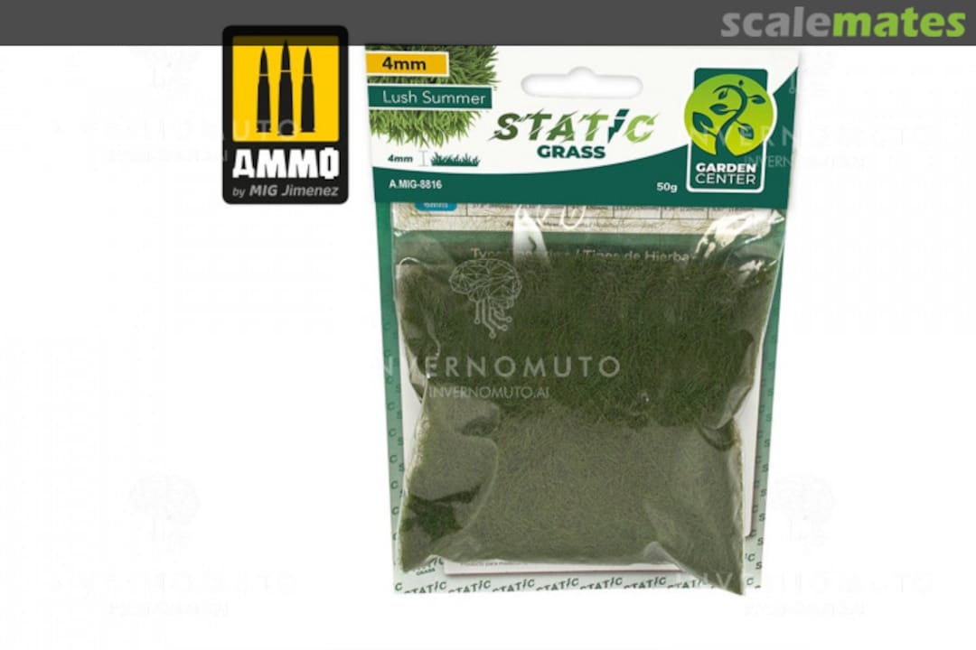 Boxart Statis Grass - Lush Summer - 4mm A.MIG-8816 Ammo by Mig Jimenez Boxart Statis Grass - Lush Summer - 4mm A.MIG-8816 Ammo by Mig Jimenez