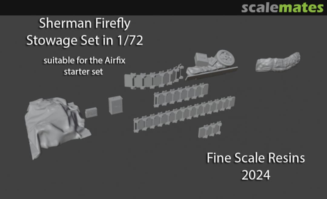 Boxart Sherman Firefly Stowage Set (Airfix) Fine Scale Resins Boxart Sherman Firefly Stowage Set (Airfix) Fine Scale Resins