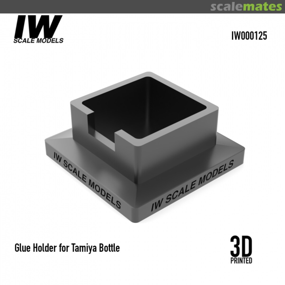 Boxart Glue Holder for Tamiya Bottle IW000125 IW Scale Models Boxart Glue Holder for Tamiya Bottle IW000125 IW Scale Models
