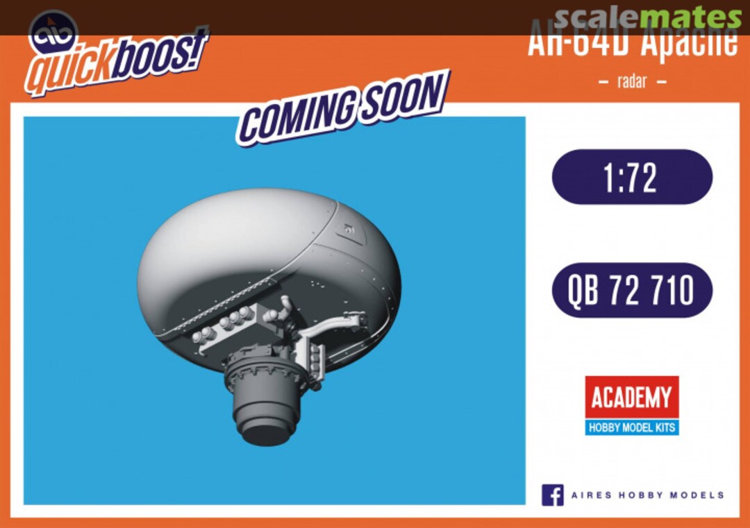 Boxart AH-64D Radar QB 72 710 Quickboost