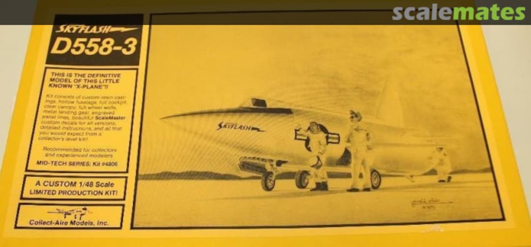 Boxart D558-3 Skyflash 4806 Collect-Aire Models Boxart D558-3 Skyflash 4806 Collect-Aire Models