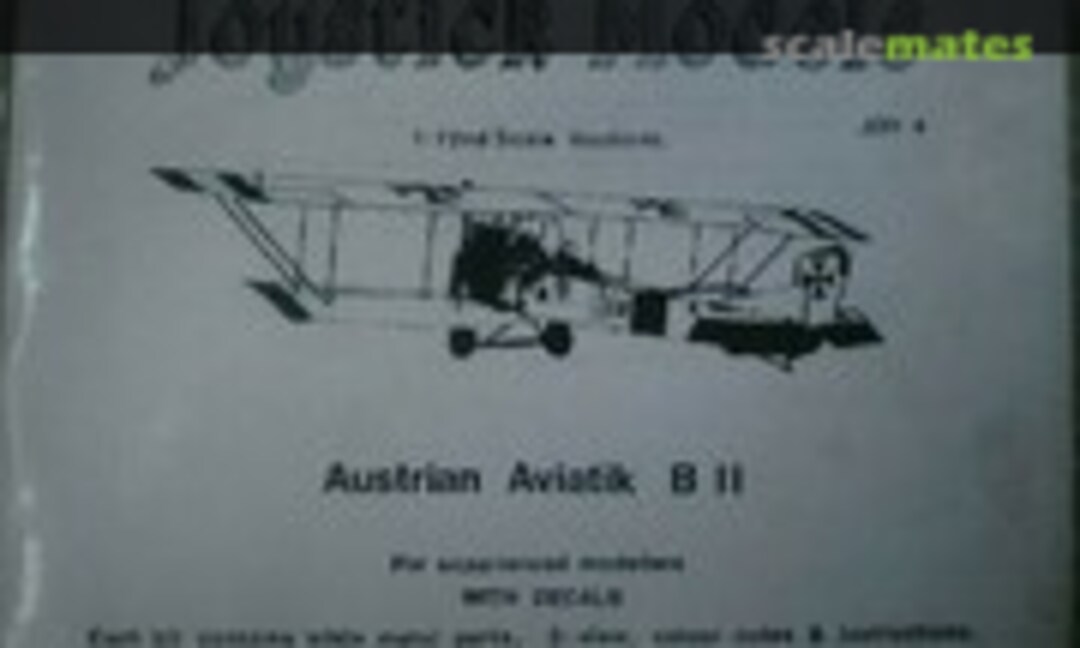 1:72 Aviatik B.II (Joystick Models Joy 04) Joy 04