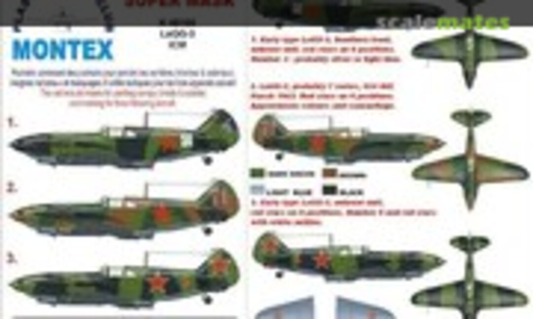 1:48 LaGG-3 (Montex K48166) K48166