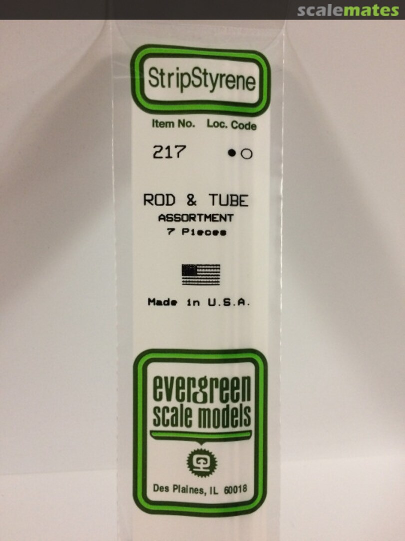 Boxart Opaque White Polystyrene Rod and Tube Assortment 217 Evergreen Scale Models Boxart Opaque White Polystyrene Rod and Tube Assortment 217 Evergreen Scale Models