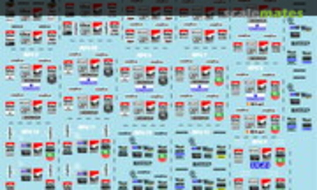 1:43 Driver Logo for McLaren (Mini Champs) (Museum collection DC-689) DC-689